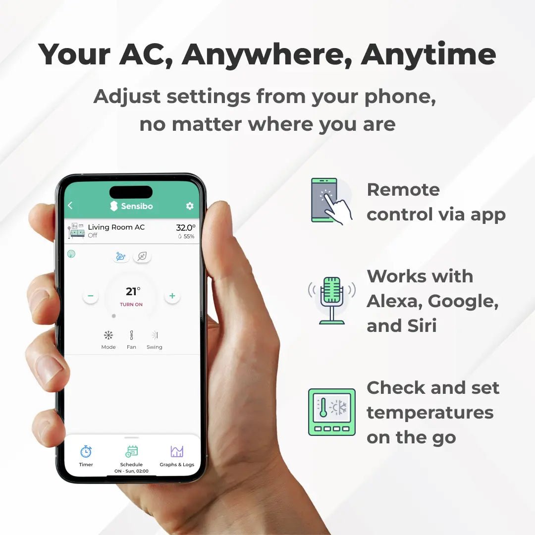 Sensibo Sky - Smart AC Controller, Make Your Air Conditioner Smart