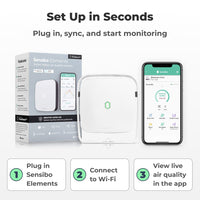 Sensibo Elements - Smart Indoor Air Quality Monitor