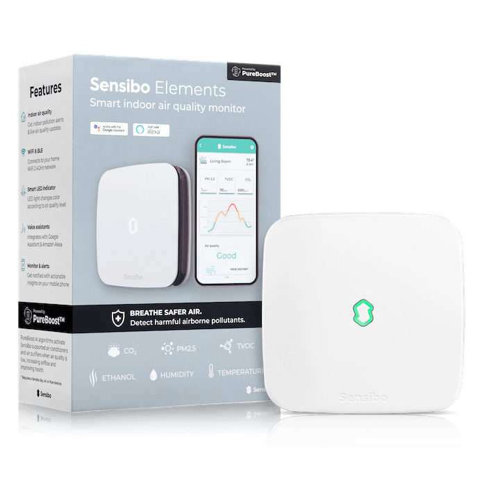 Sensibo Elements - Smart Indoor Air Quality Monitor