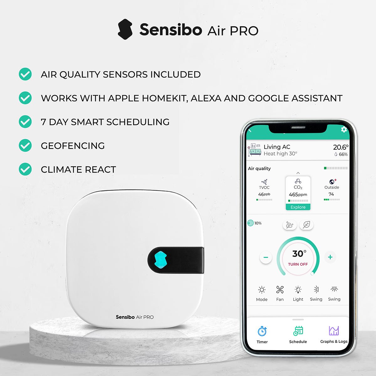 How to make your TGM air conditioner AC smart with wifi – Sensibo