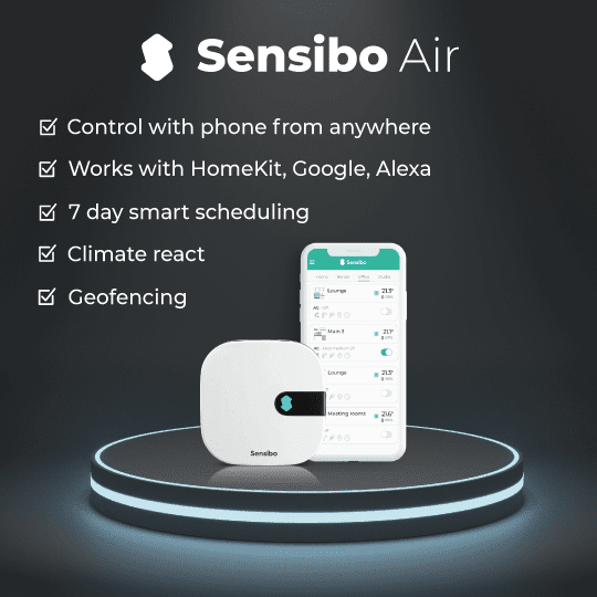 Sensibo Air - Smart AC Controller Benefits
